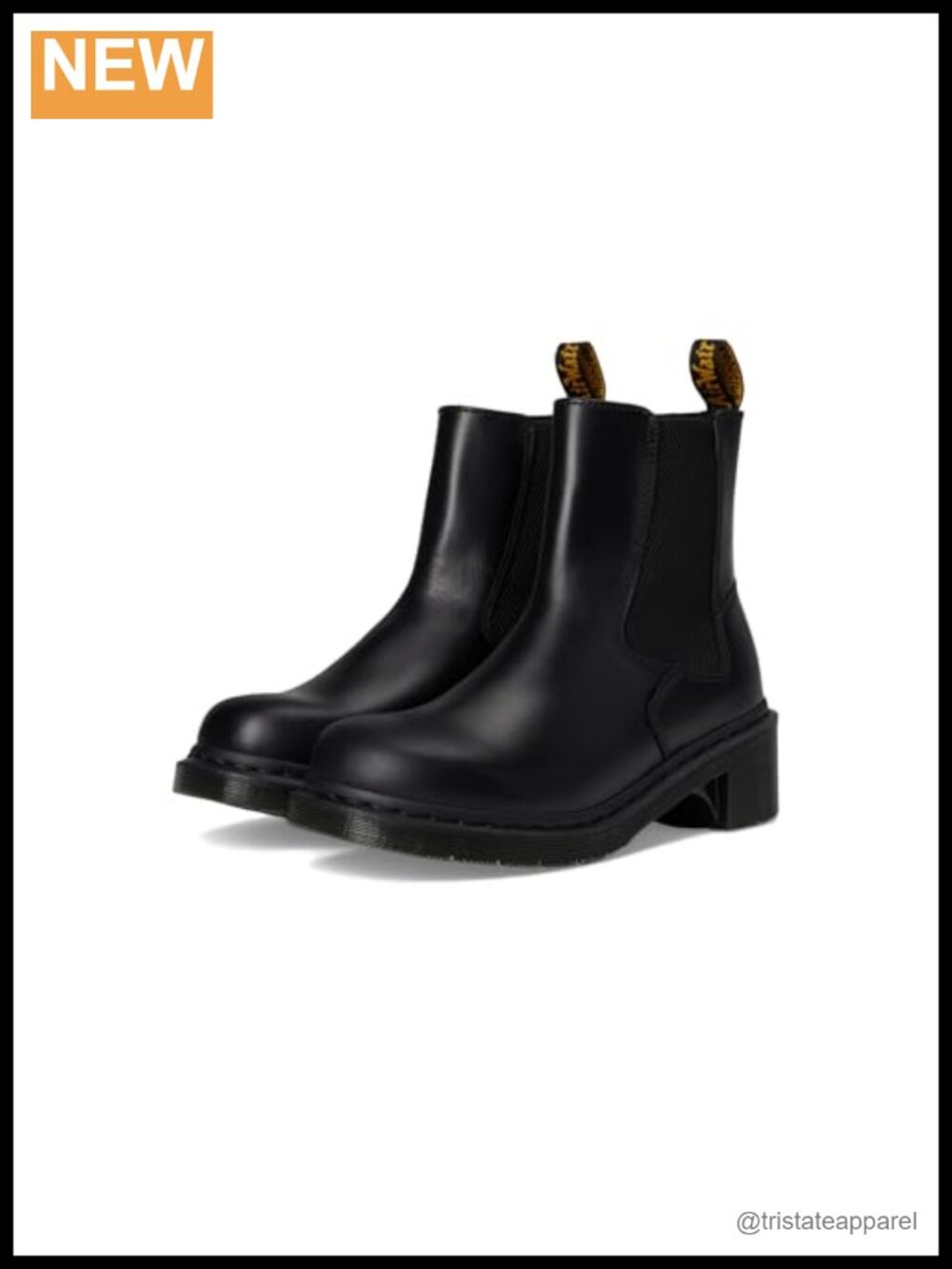 Womens Alderstone Chelsea Leather Heeled Boot Ankle Bootie Pull-On